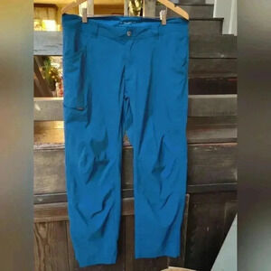 Columbia Men's Blue Omni Shade Sun Protection Silver Ridge Pant | Size 36/30